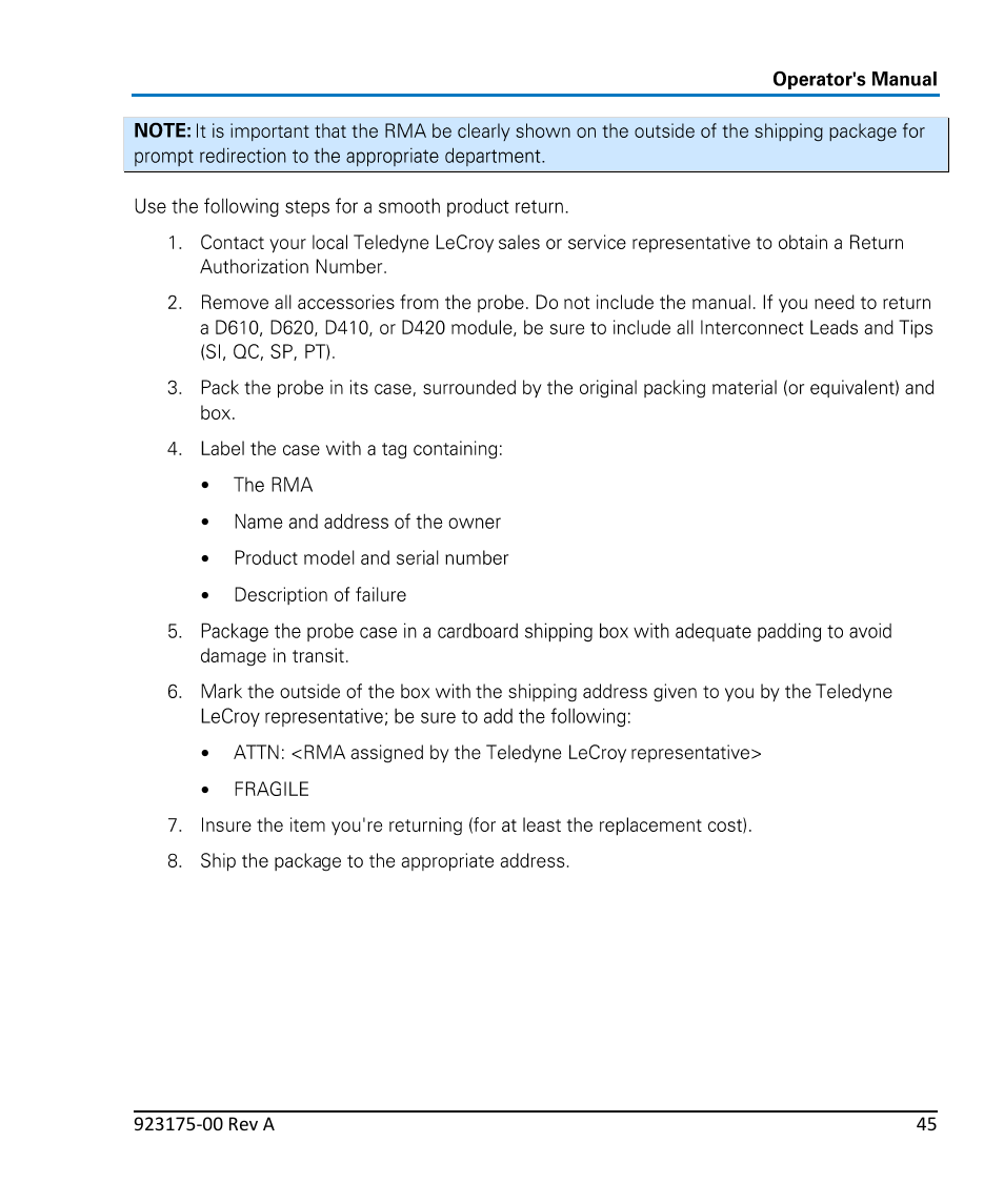 Teledyne LeCroy WaveLink Differential Probe Series (4, 6 GHz) User Manual | Page 51 / 108