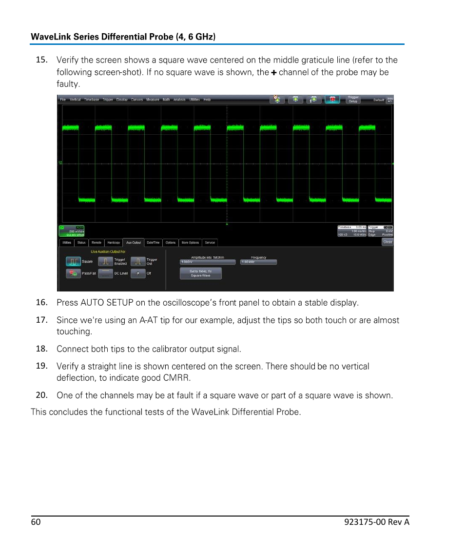 Teledyne LeCroy WaveLink Differential Probe Series (4, 6 GHz) User Manual | Page 66 / 108