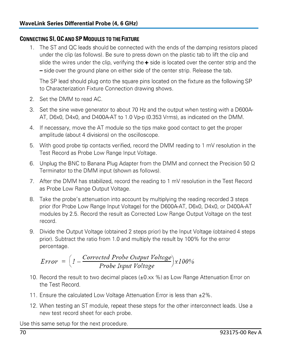 Teledyne LeCroy WaveLink Differential Probe Series (4, 6 GHz) User Manual | Page 76 / 108