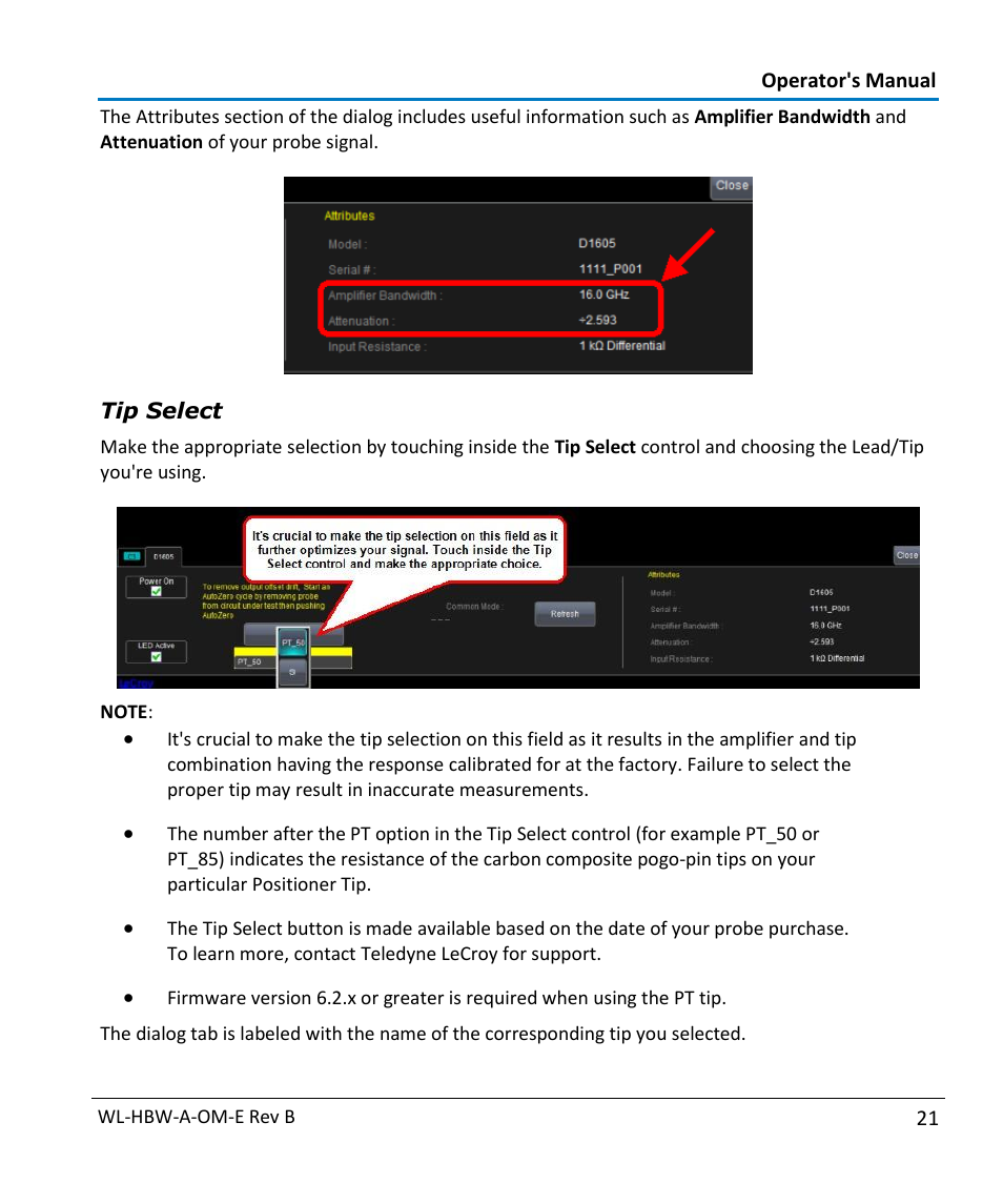 Teledyne LeCroy WaveLink Differential Probe Series (13-25 GHz) User Manual | Page 27 / 93