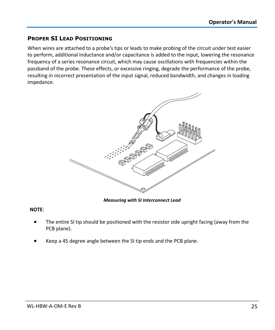 Teledyne LeCroy WaveLink Differential Probe Series (13-25 GHz) User Manual | Page 31 / 93