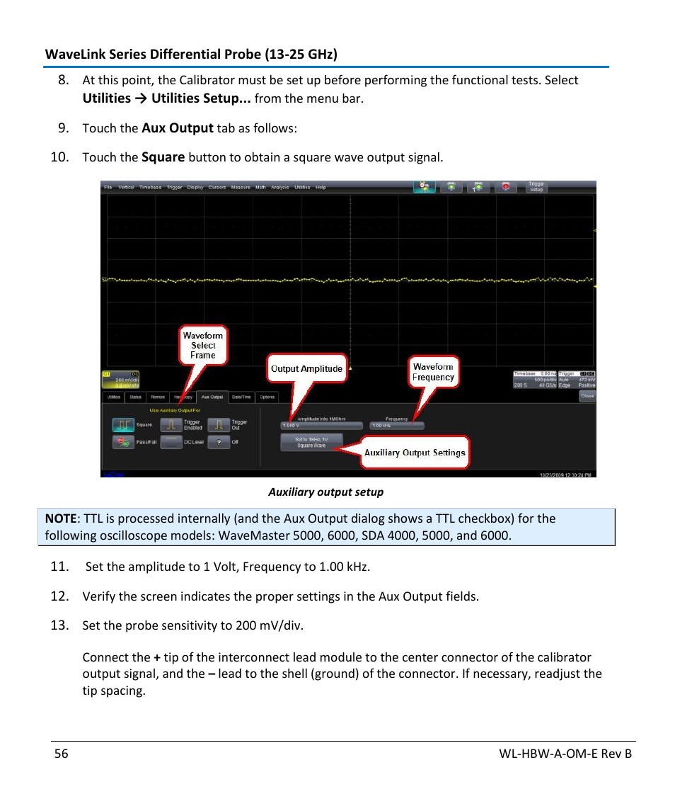 Teledyne LeCroy WaveLink Differential Probe Series (13-25 GHz) User Manual | Page 62 / 93