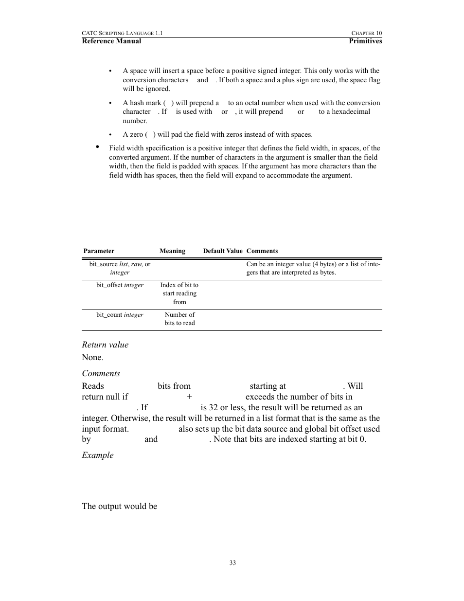 Getnbits() | Teledyne LeCroy BPT - References Manual User Manual | Page 37 / 46