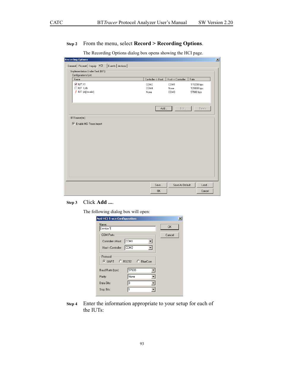 Teledyne LeCroy BTTracer_Trainer - BTTracer Users Manual User Manual | Page 103 / 197