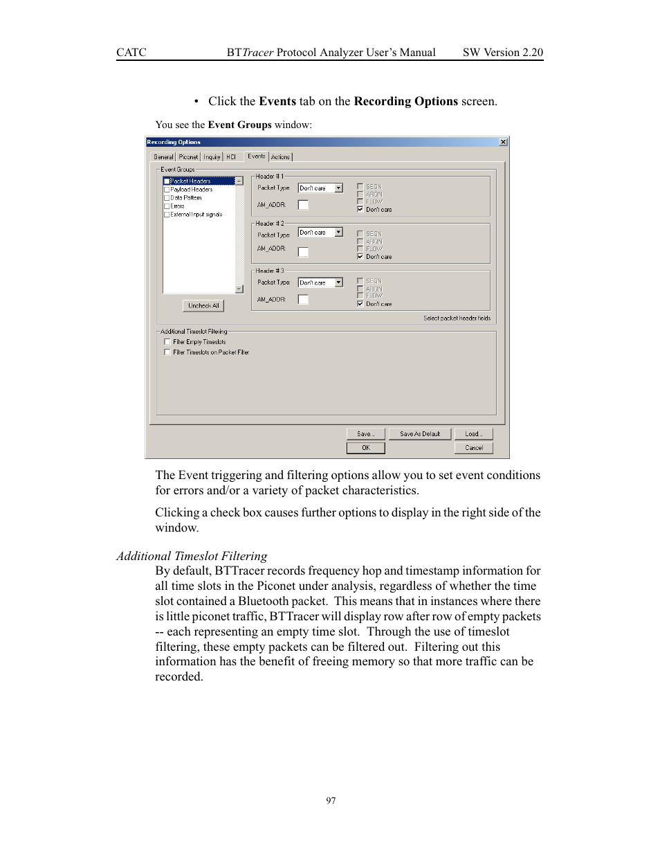 Teledyne LeCroy BTTracer_Trainer - BTTracer Users Manual User Manual | Page 107 / 197