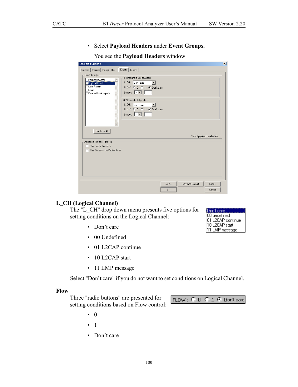 Teledyne LeCroy BTTracer_Trainer - BTTracer Users Manual User Manual | Page 110 / 197