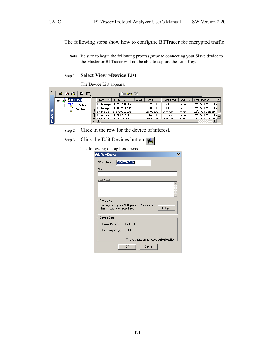 Teledyne LeCroy BTTracer_Trainer - BTTracer Users Manual User Manual | Page 181 / 197