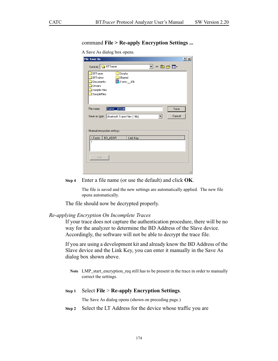 Teledyne LeCroy BTTracer_Trainer - BTTracer Users Manual User Manual | Page 184 / 197