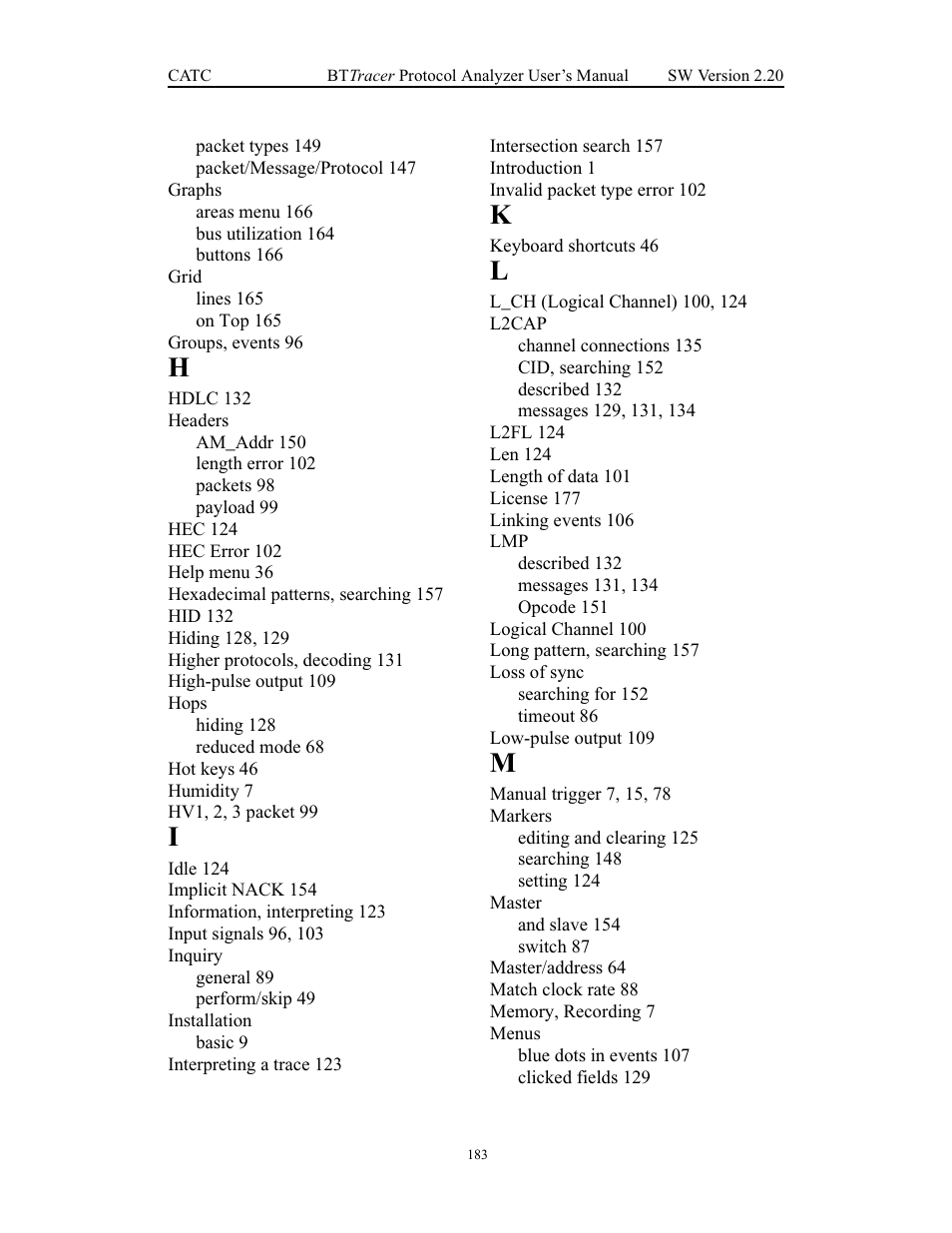 Teledyne LeCroy BTTracer_Trainer - BTTracer Users Manual User Manual | Page 193 / 197