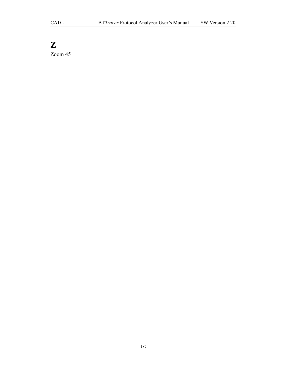 Teledyne LeCroy BTTracer_Trainer - BTTracer Users Manual User Manual | Page 197 / 197
