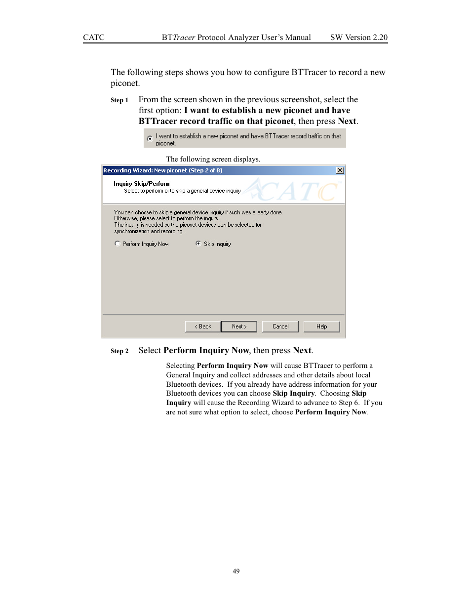 Teledyne LeCroy BTTracer_Trainer - BTTracer Users Manual User Manual | Page 59 / 197