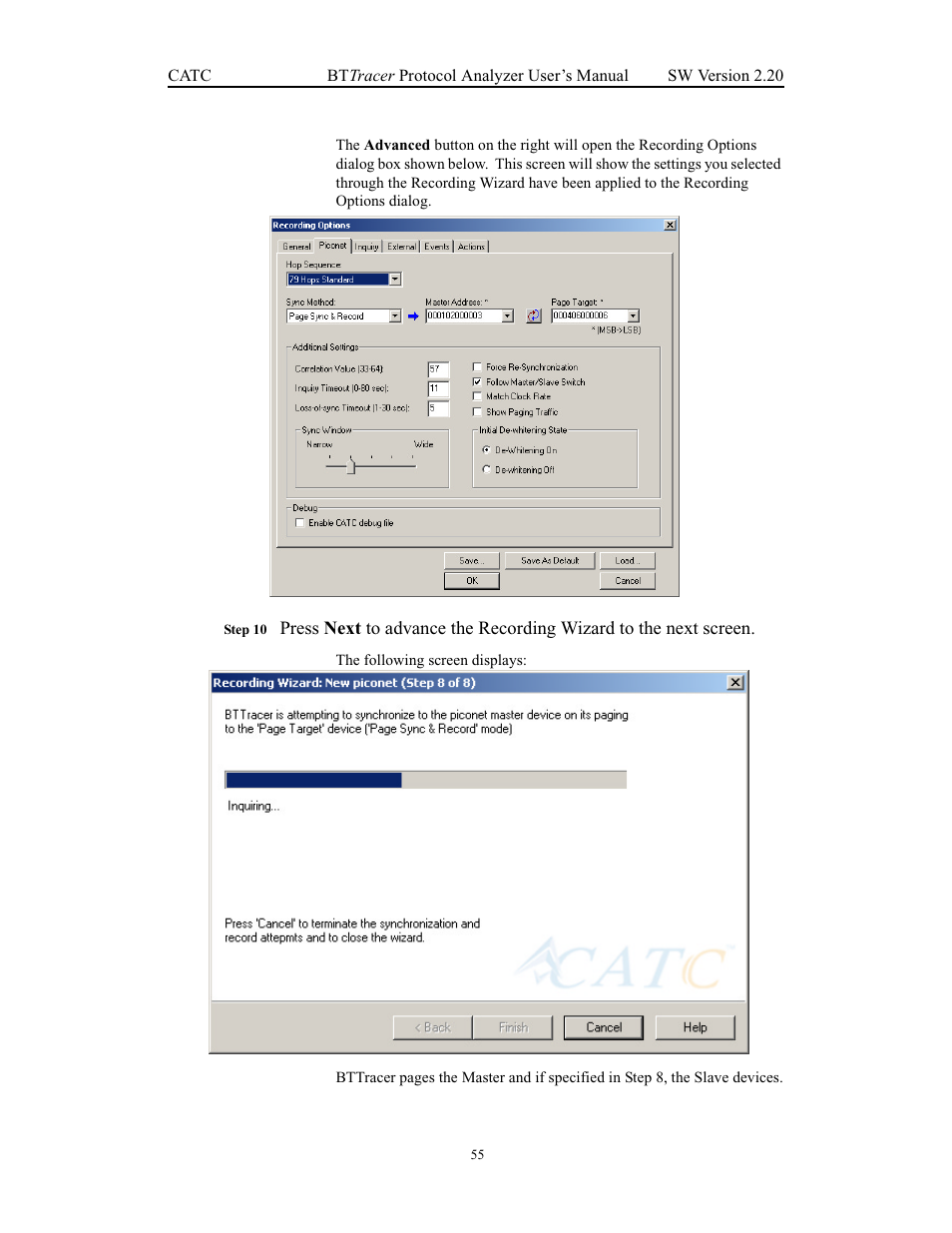 Teledyne LeCroy BTTracer_Trainer - BTTracer Users Manual User Manual | Page 65 / 197