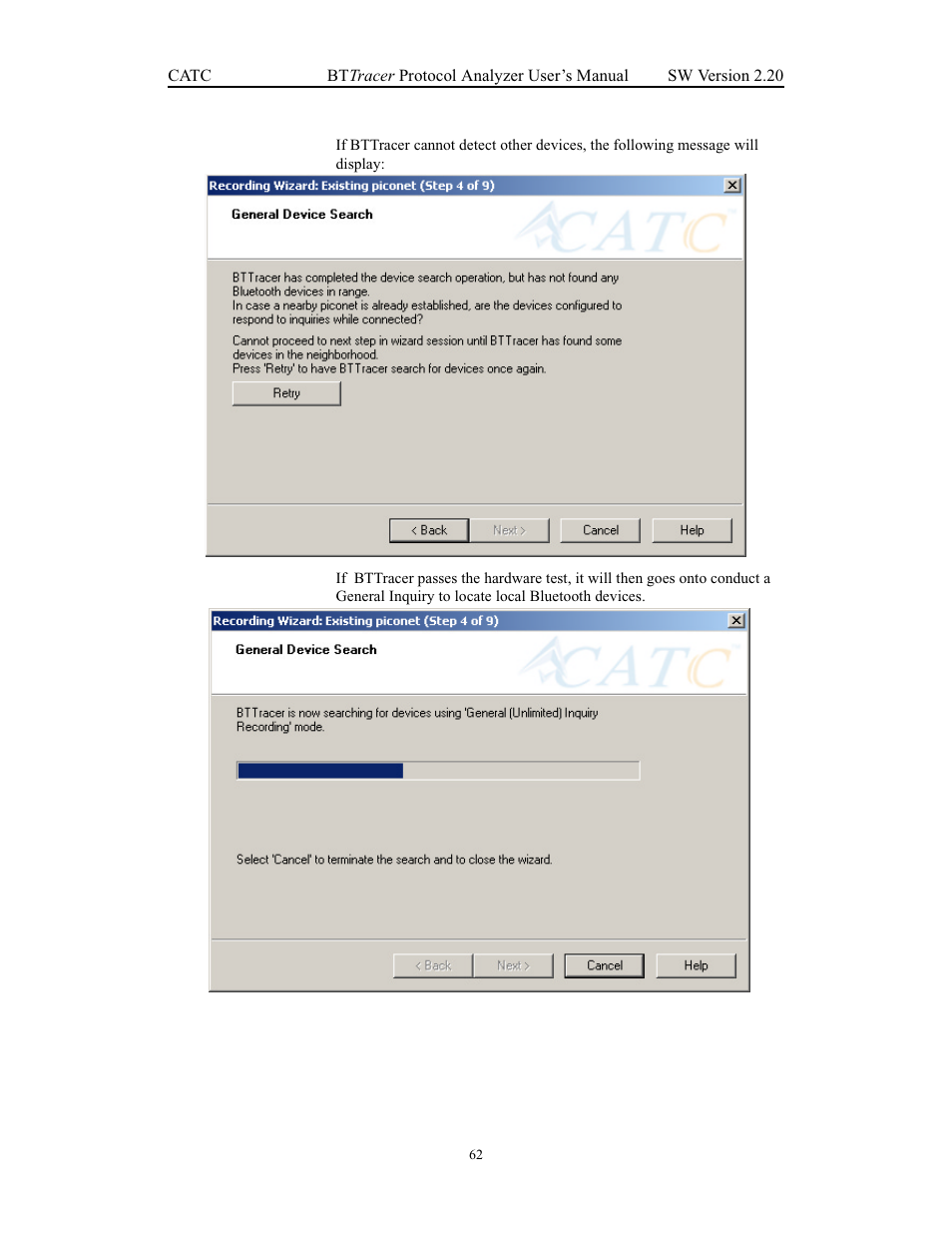 Teledyne LeCroy BTTracer_Trainer - BTTracer Users Manual User Manual | Page 72 / 197