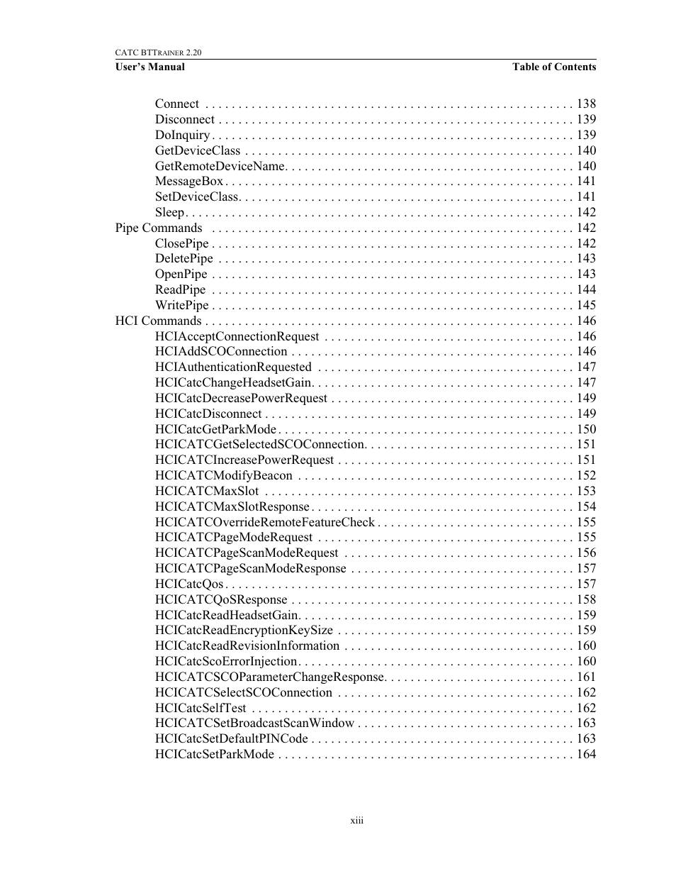 Teledyne LeCroy BTTracer_Trainer - BTTrainer Users Manual User Manual | Page 13 / 336