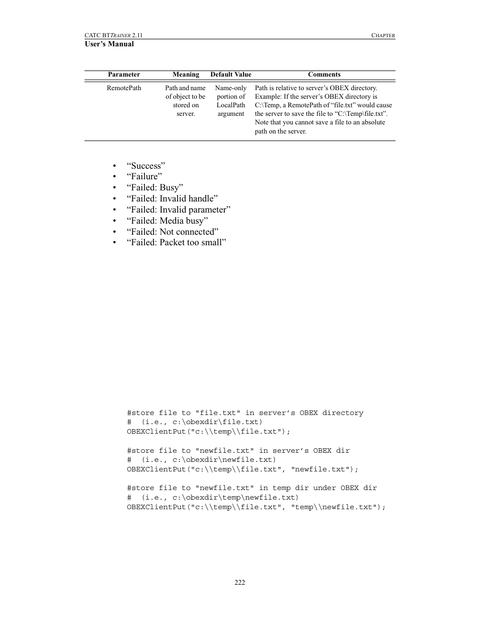 Teledyne LeCroy BTTracer_Trainer - BTTrainer Users Manual User Manual | Page 240 / 336