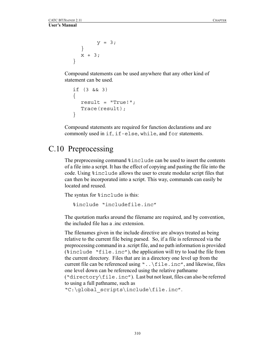 C.10 preprocessing, Preprocessing | Teledyne LeCroy BTTracer_Trainer - BTTrainer Users Manual User Manual | Page 328 / 336