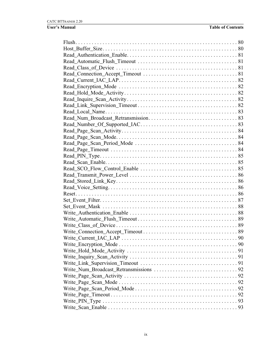 Teledyne LeCroy BTTracer_Trainer - BTTrainer Users Manual User Manual | Page 9 / 336