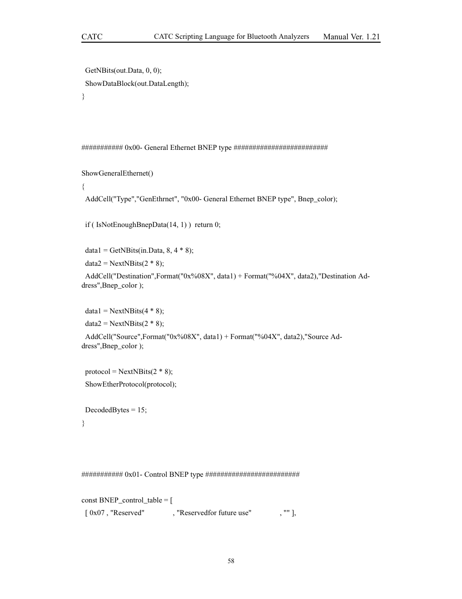 Teledyne LeCroy Merlins Wand - CSL manual (CATC Scripting Language Manual) User Manual | Page 64 / 78