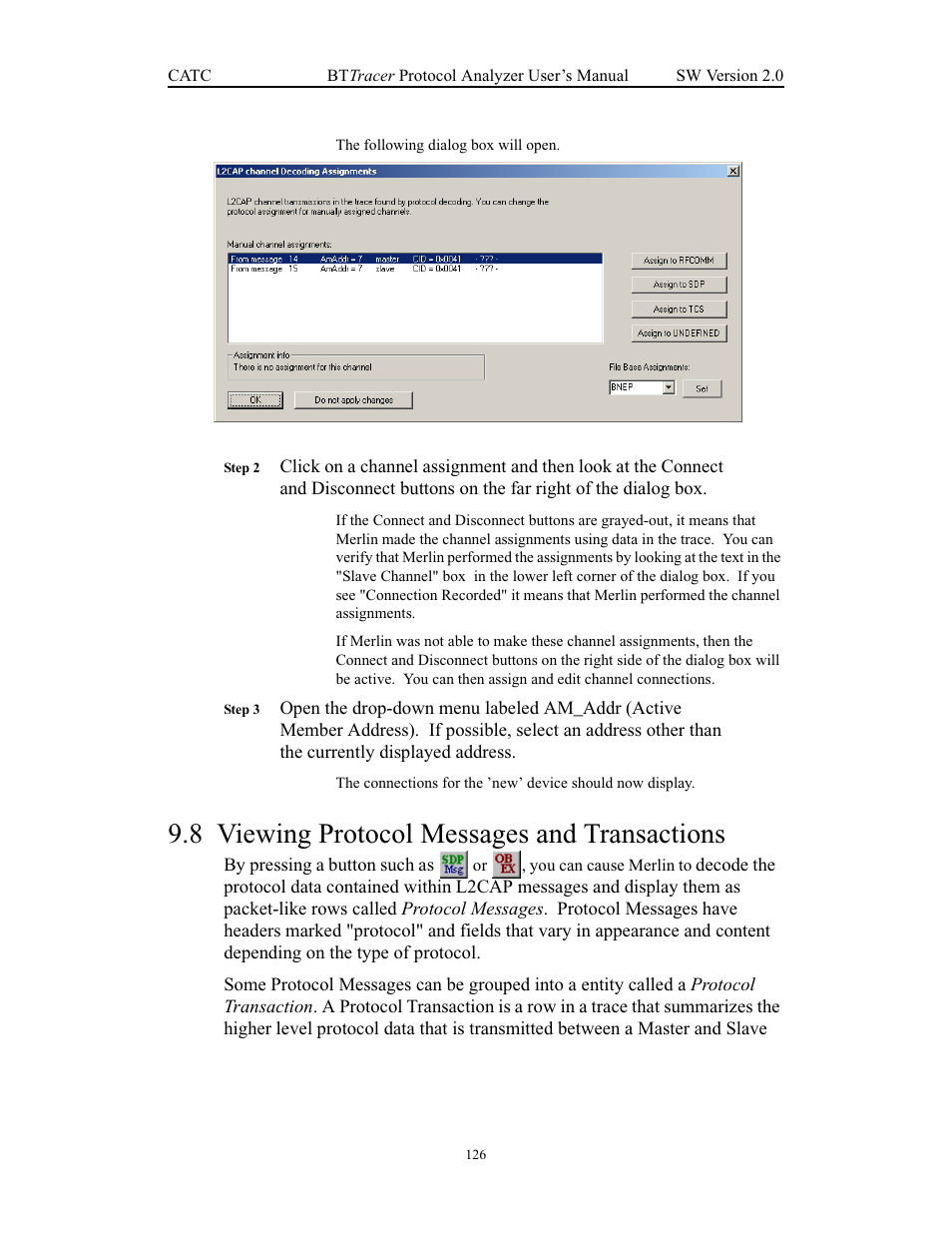 8 viewing protocol messages and transactions, Viewing protocol messages and transactions | Teledyne LeCroy Merlin - Users Manual User Manual | Page 134 / 180