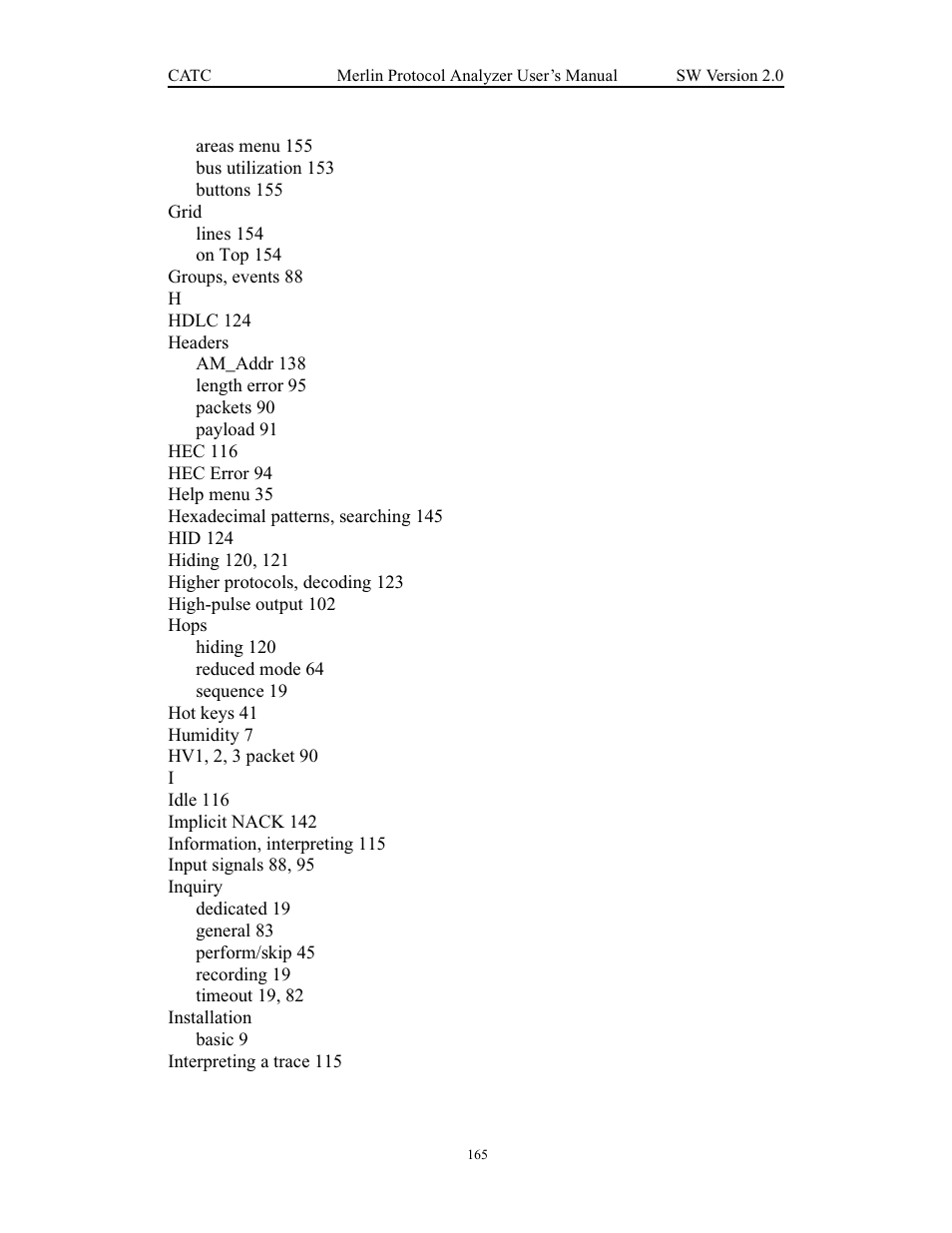 Teledyne LeCroy Merlin - Users Manual User Manual | Page 173 / 180