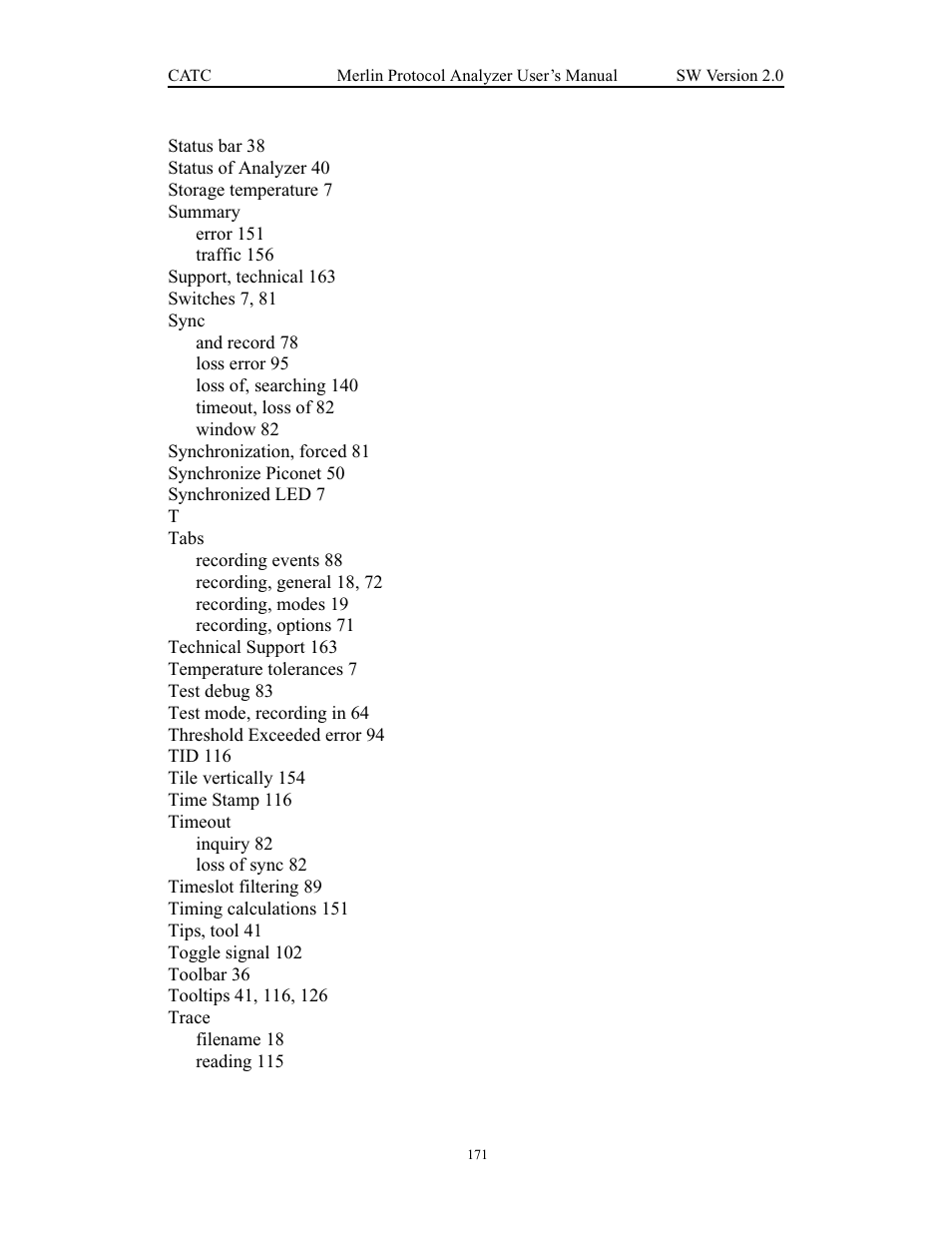 Teledyne LeCroy Merlin - Users Manual User Manual | Page 179 / 180