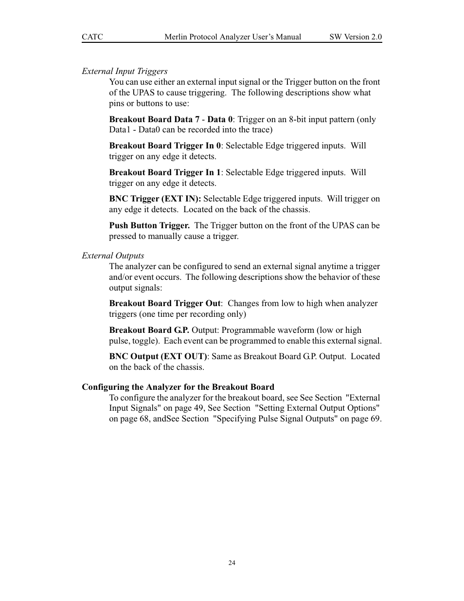 Configuring the analyzer for the breakout board | Teledyne LeCroy Merlin - Users Manual User Manual | Page 32 / 180