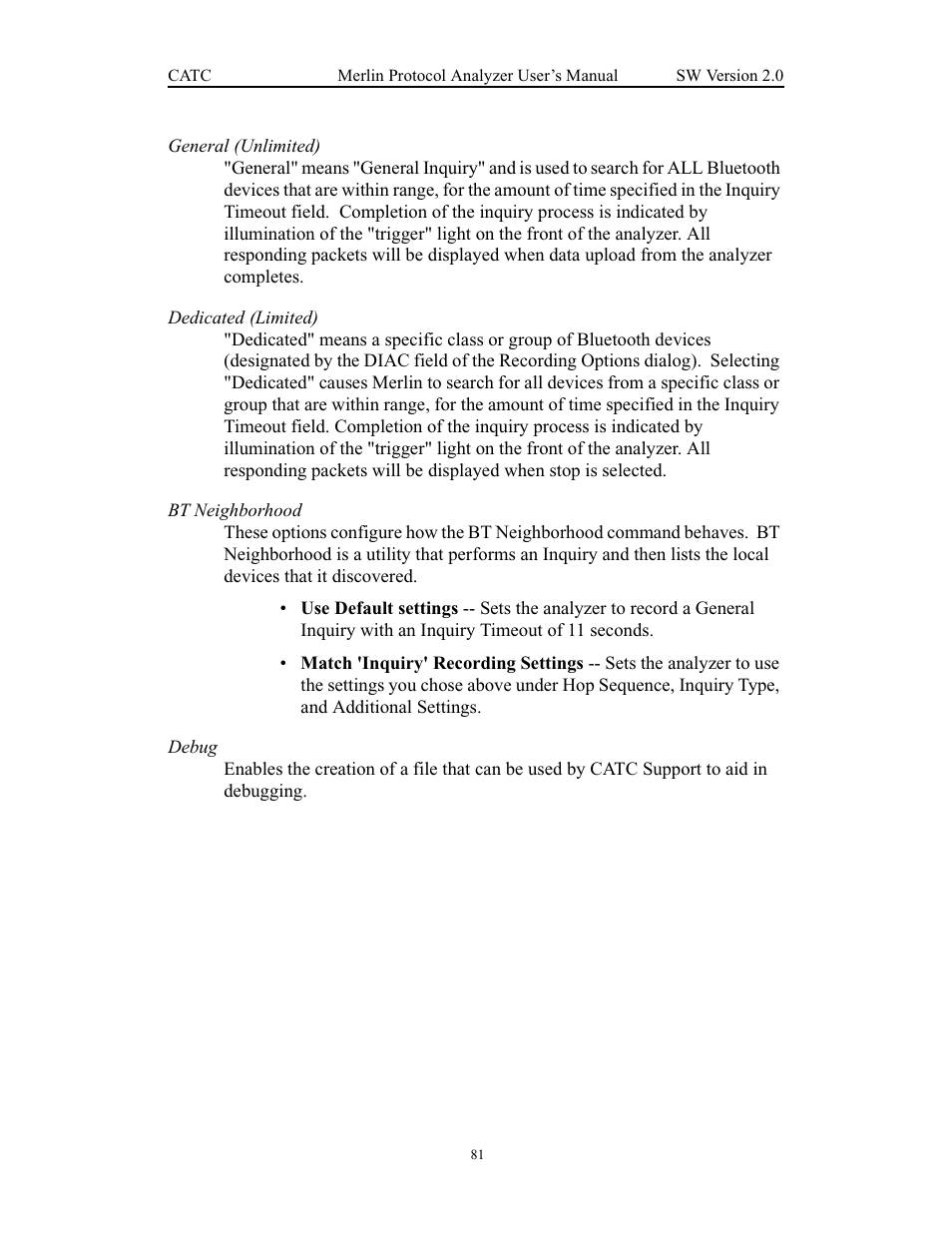 Teledyne LeCroy Merlin - Users Manual User Manual | Page 89 / 180
