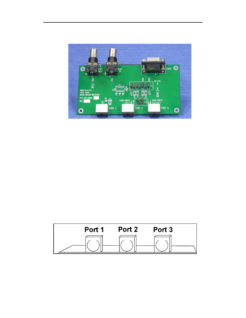 7 external interface breakout board, External interface breakout board | Teledyne LeCroy Merlin II - Users Manual User Manual | Page 25 / 204