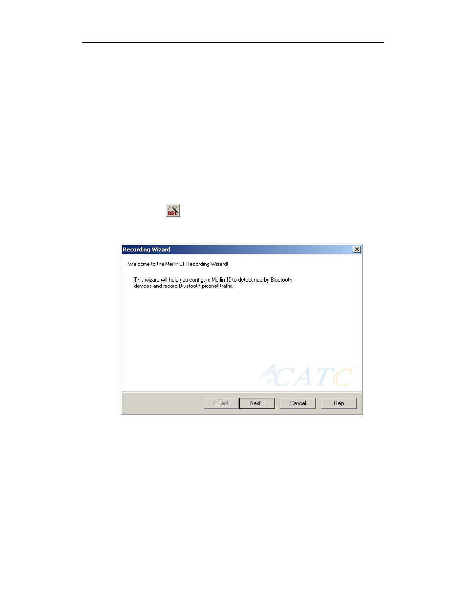 Recording wizard, Starting recording wizard, Chapter 5 recording wizard | Teledyne LeCroy Merlin II - Users Manual User Manual | Page 47 / 204