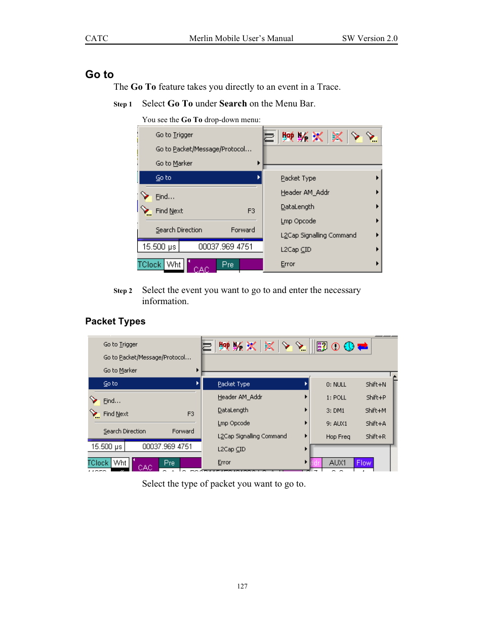 Go to | Teledyne LeCroy Merlin Mobile - Users Manual User Manual | Page 135 / 172