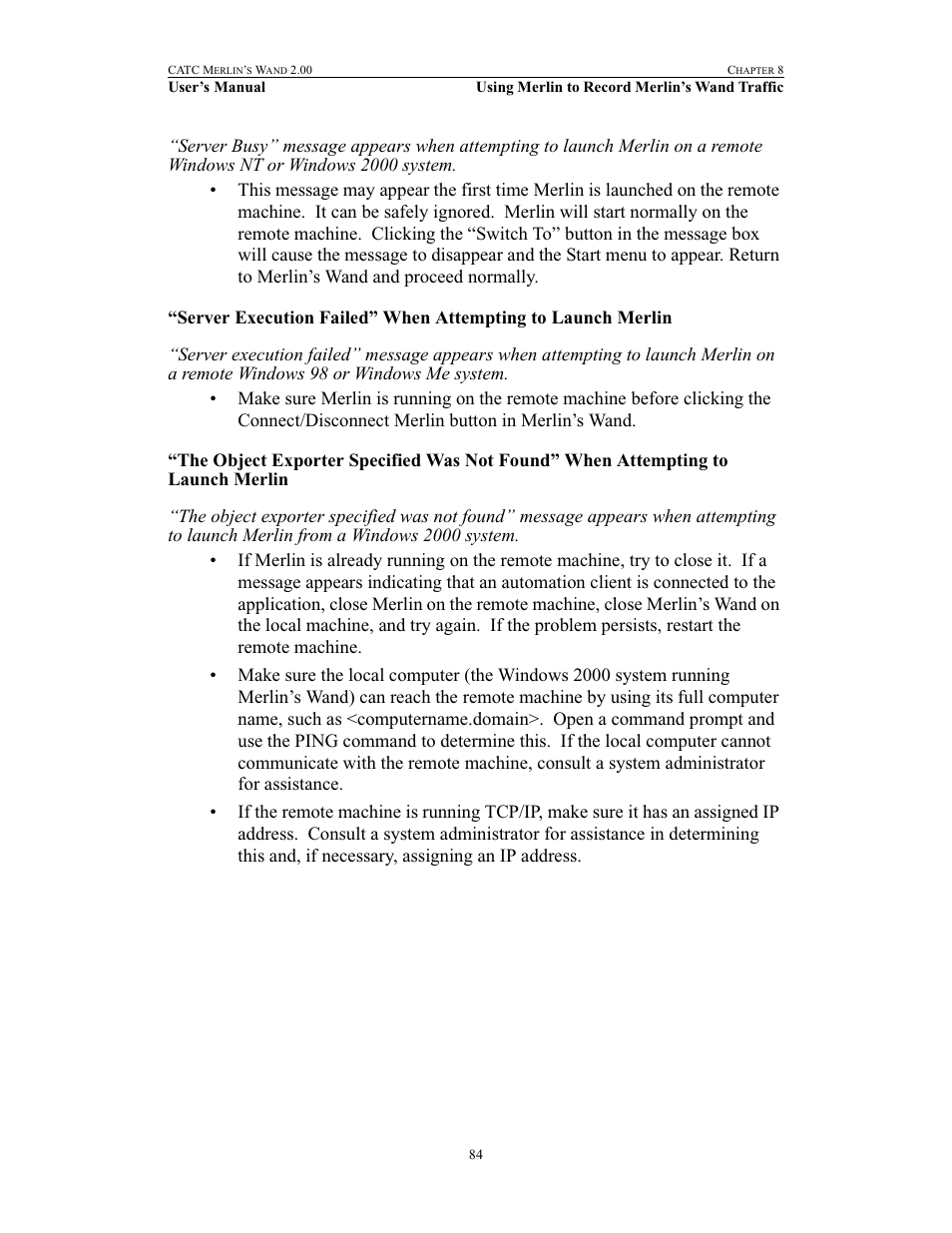Teledyne LeCroy Merlins Wand - Users Manual User Manual | Page 100 / 298