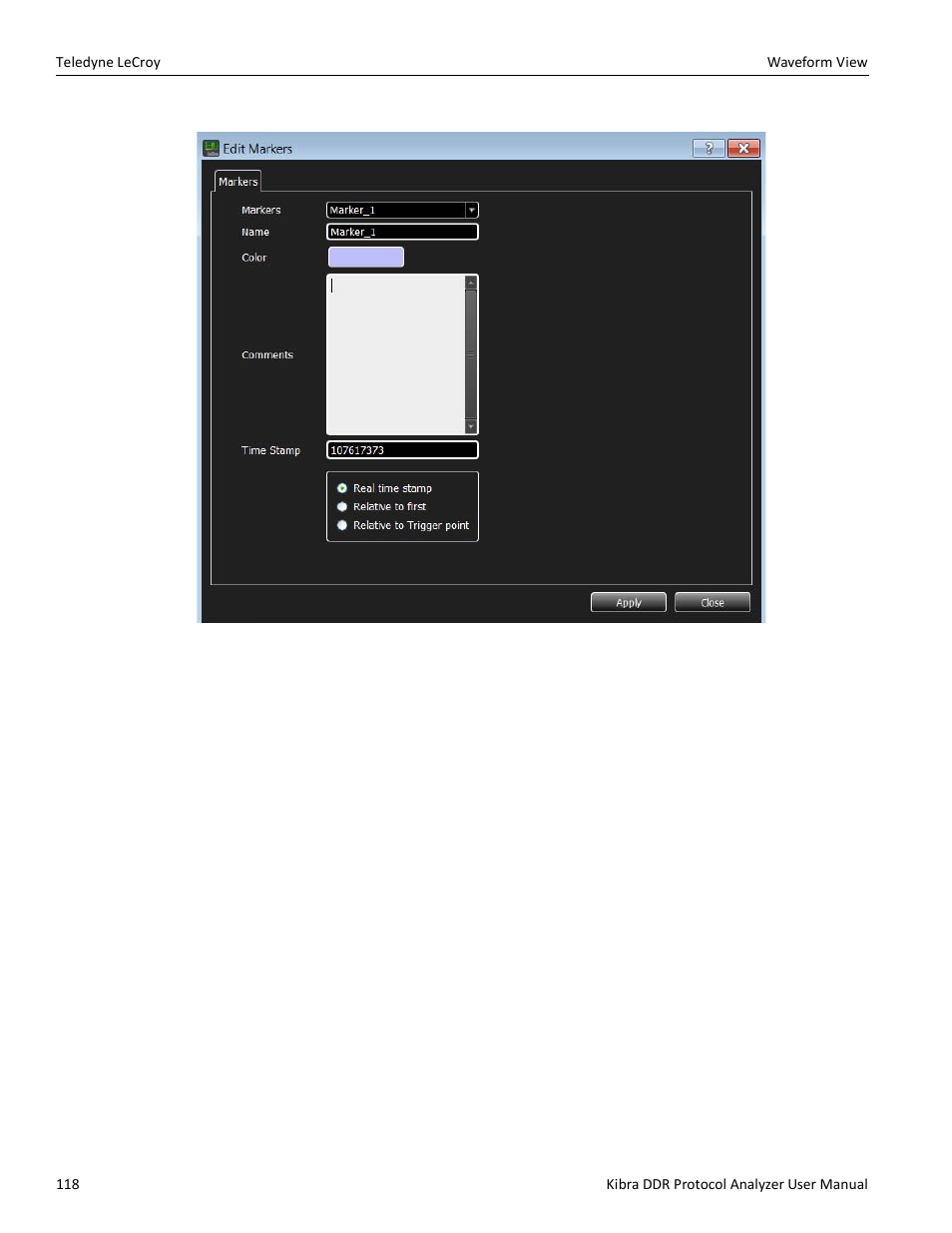 Teledyne LeCroy Kibra DDR User Manual | Page 120 / 178