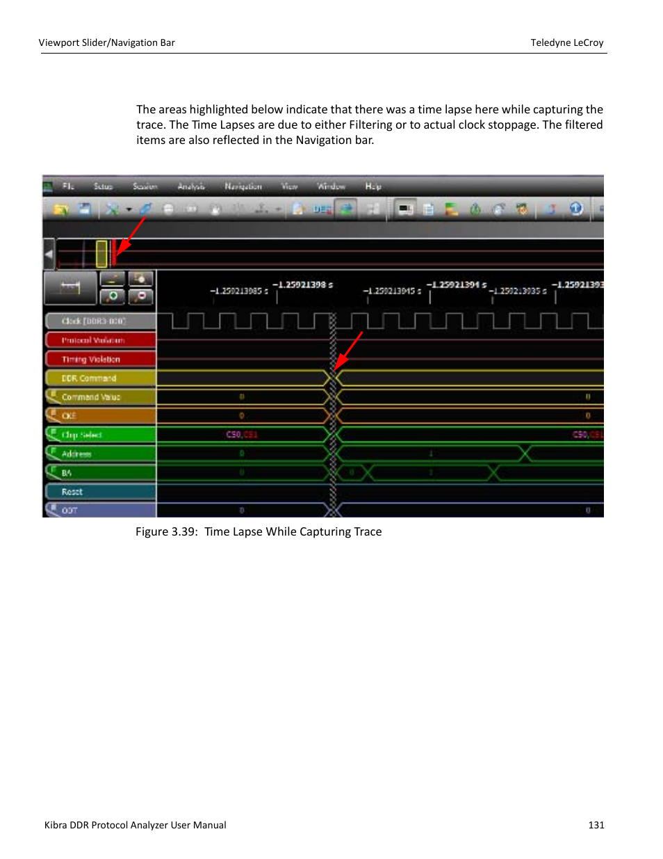 2 gap markers | Teledyne LeCroy Kibra DDR User Manual | Page 133 / 178