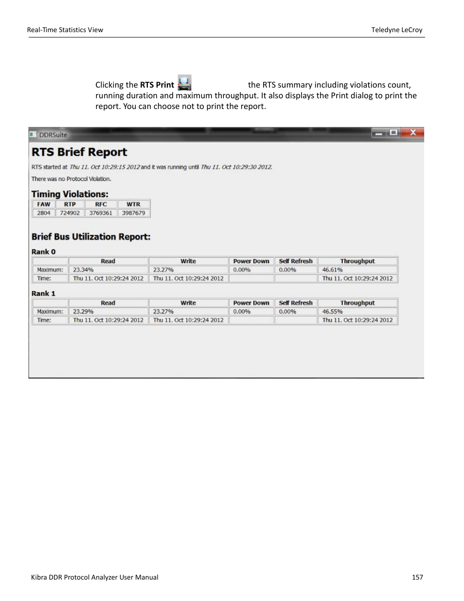5 rts print | Teledyne LeCroy Kibra DDR User Manual | Page 159 / 178