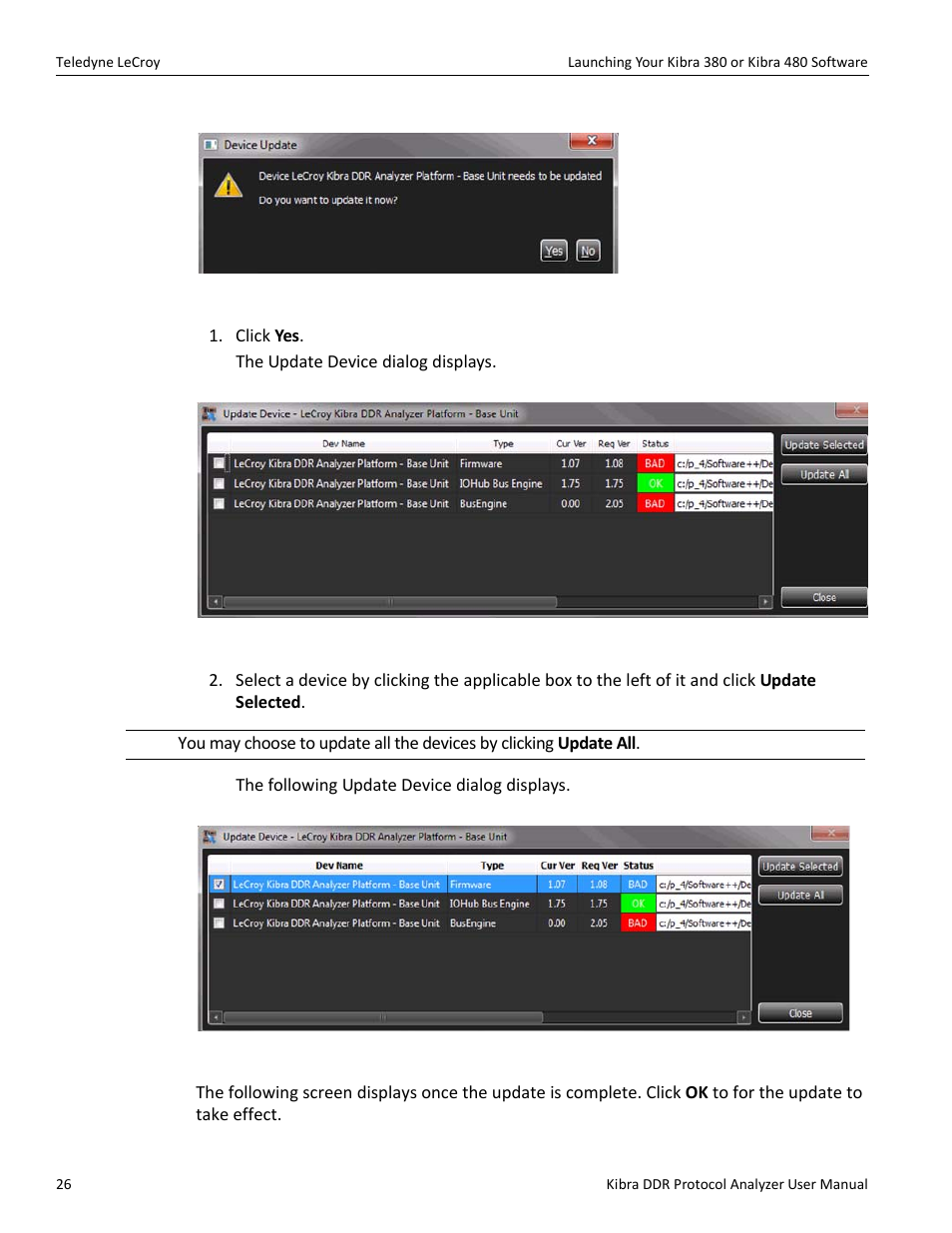 Teledyne LeCroy Kibra DDR User Manual | Page 28 / 178