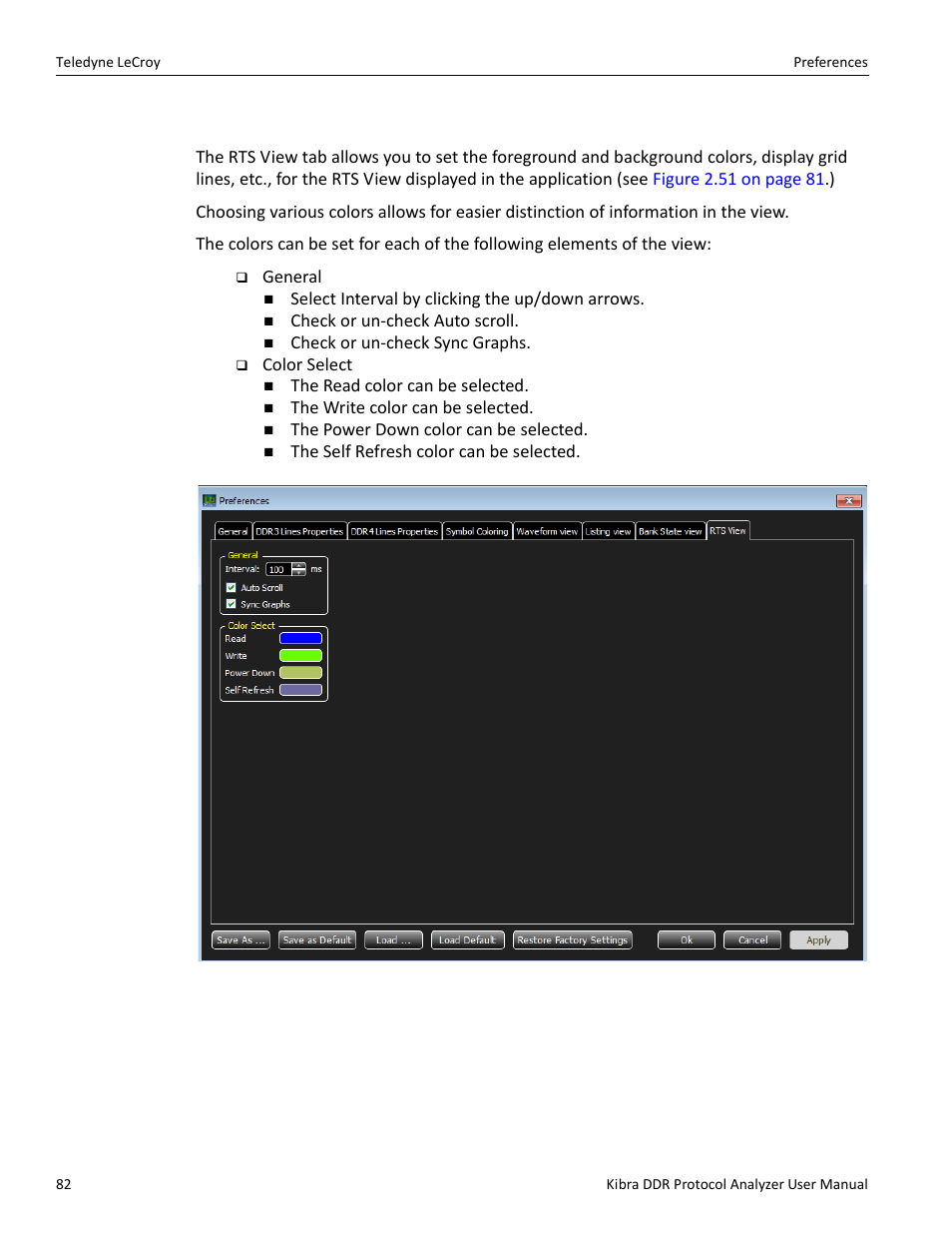 8 rts view | Teledyne LeCroy Kibra DDR User Manual | Page 84 / 178