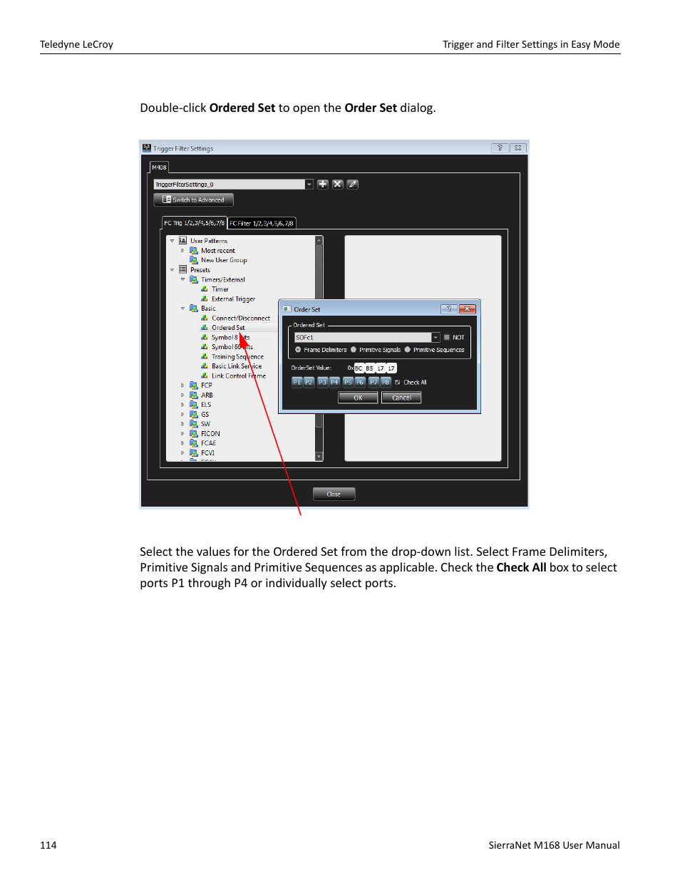 Teledyne LeCroy SierraNet M168 User Manual Ver.1.50 User Manual | Page 116 / 248