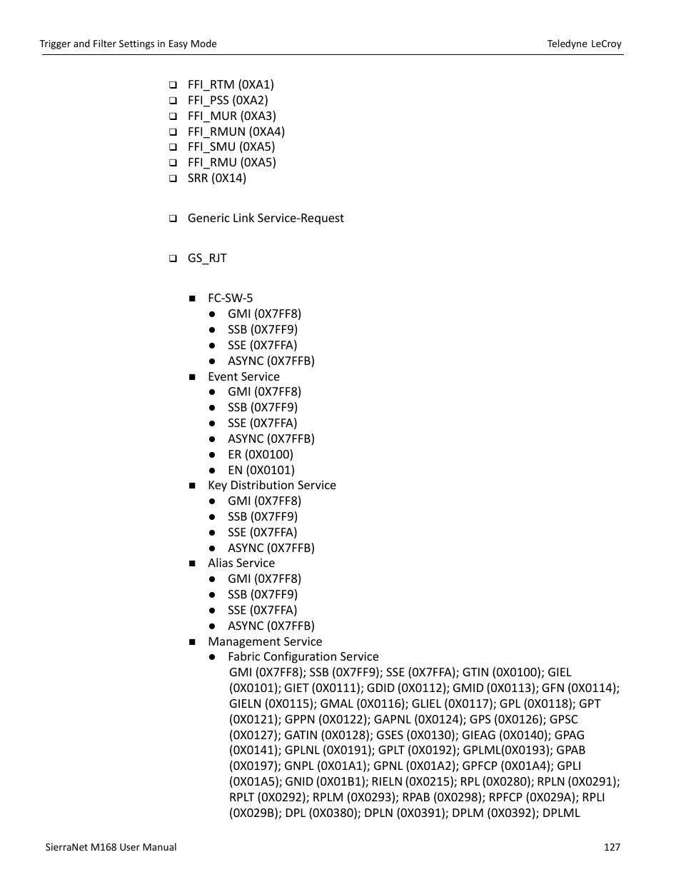 Teledyne LeCroy SierraNet M168 User Manual Ver.1.50 User Manual | Page 129 / 248