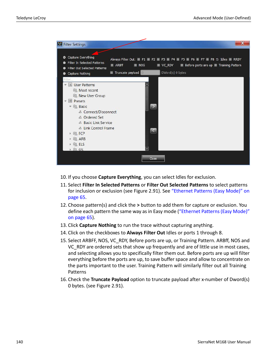 Teledyne LeCroy SierraNet M168 User Manual Ver.1.50 User Manual | Page 142 / 248