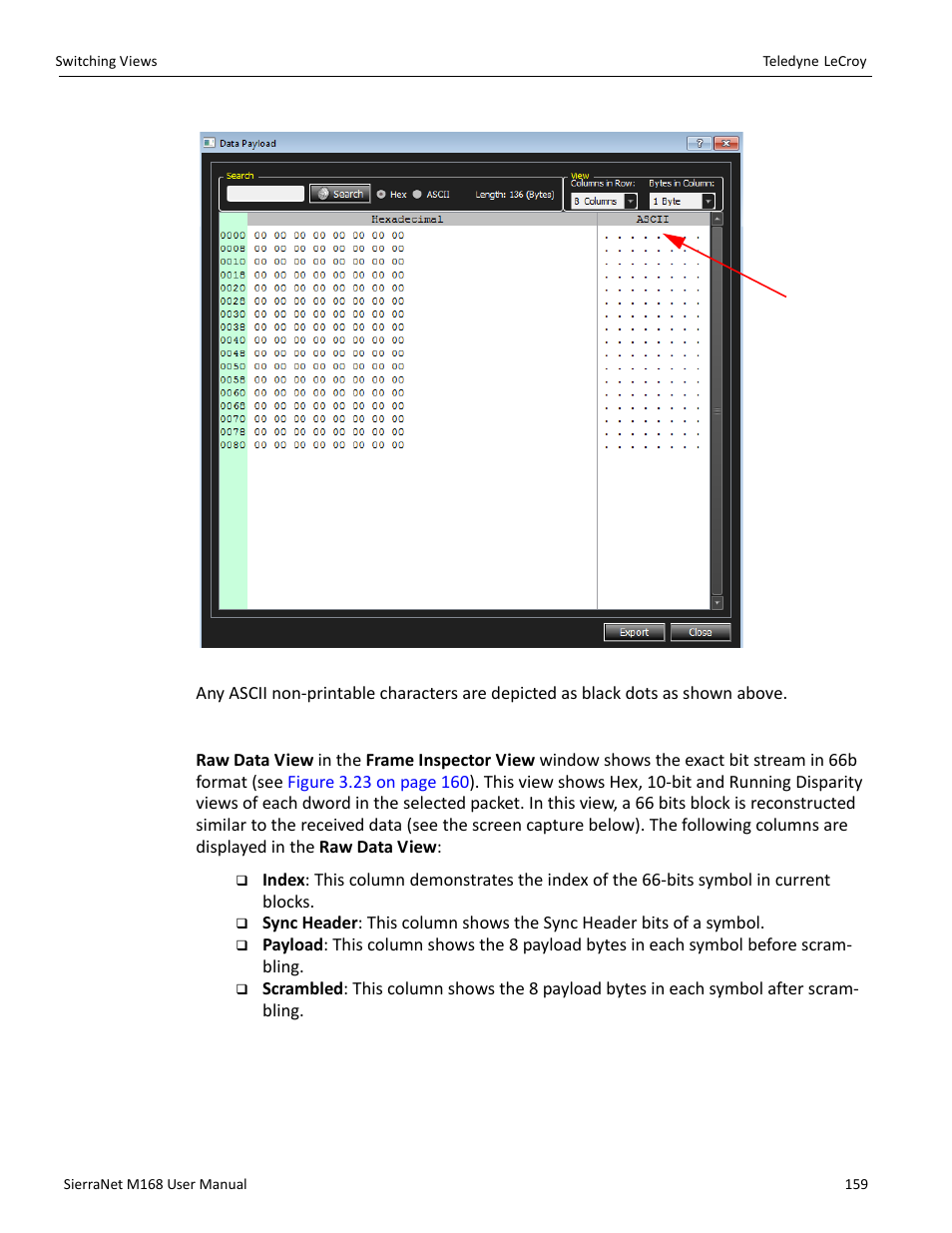 Figure 3.22 on | Teledyne LeCroy SierraNet M168 User Manual Ver.1.50 User Manual | Page 161 / 248