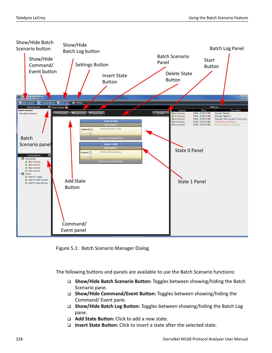 1 interface | Teledyne LeCroy SierraNet M168 User Manual Ver.1.50 User Manual | Page 230 / 248