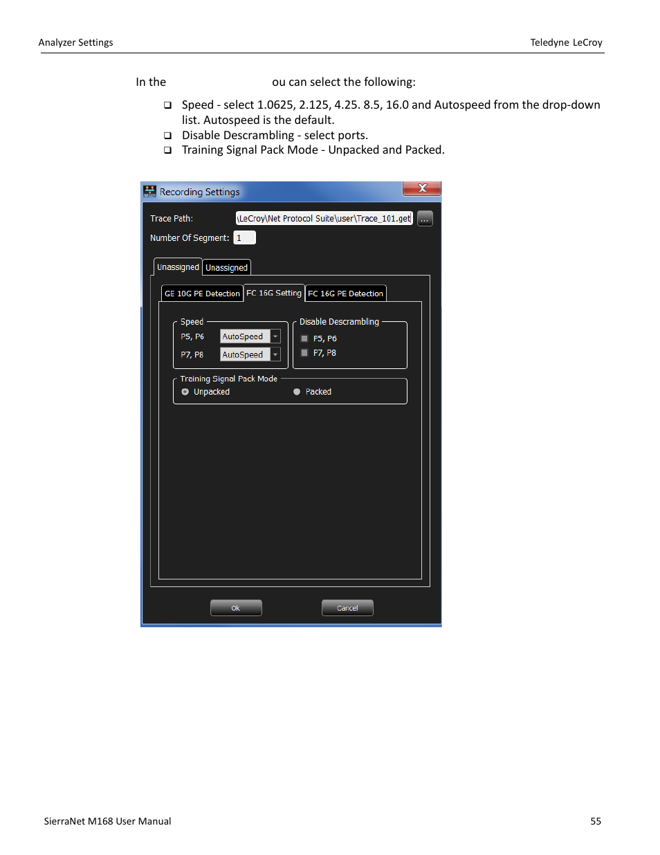 Teledyne LeCroy SierraNet M168 User Manual Ver.1.50 User Manual | Page 57 / 248