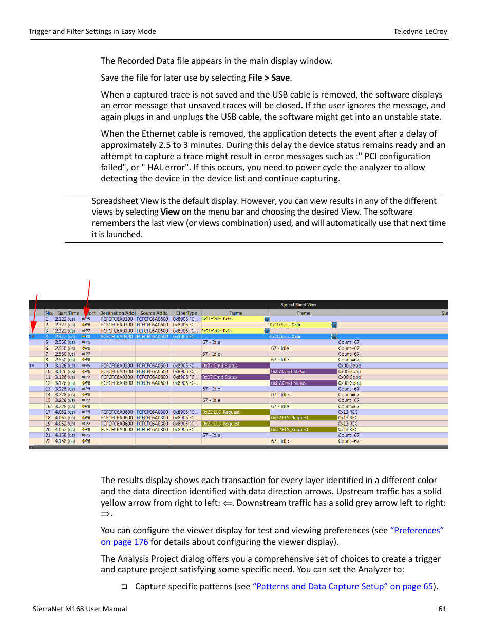 Teledyne LeCroy SierraNet M168 User Manual Ver.1.50 User Manual | Page 63 / 248