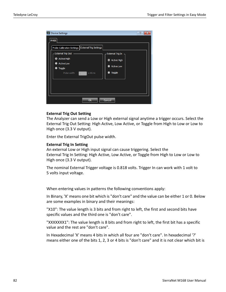 Basic patterns | Teledyne LeCroy SierraNet M168 User Manual Ver.1.50 User Manual | Page 84 / 248