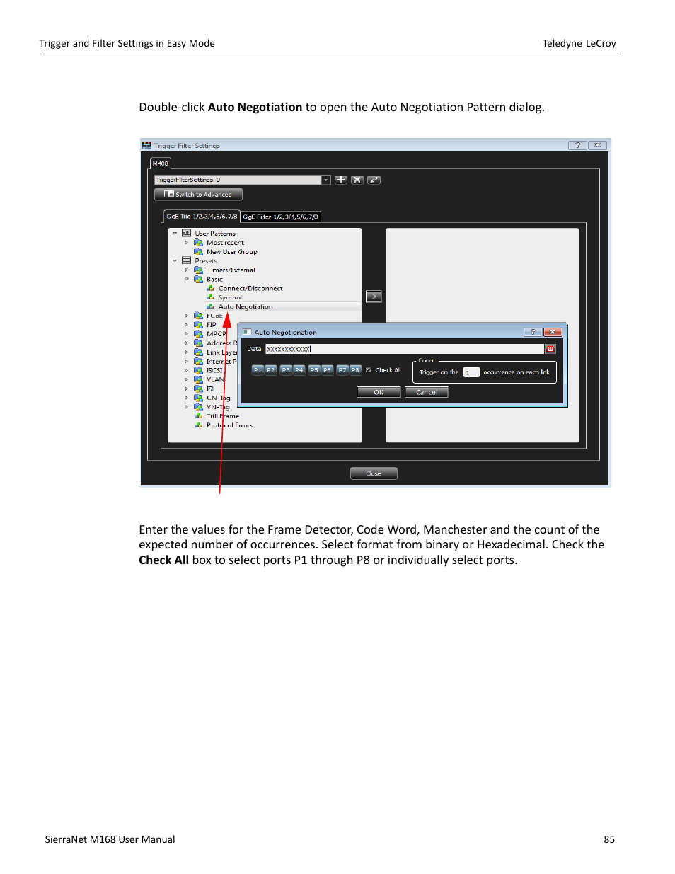 Teledyne LeCroy SierraNet M168 User Manual Ver.1.50 User Manual | Page 87 / 248