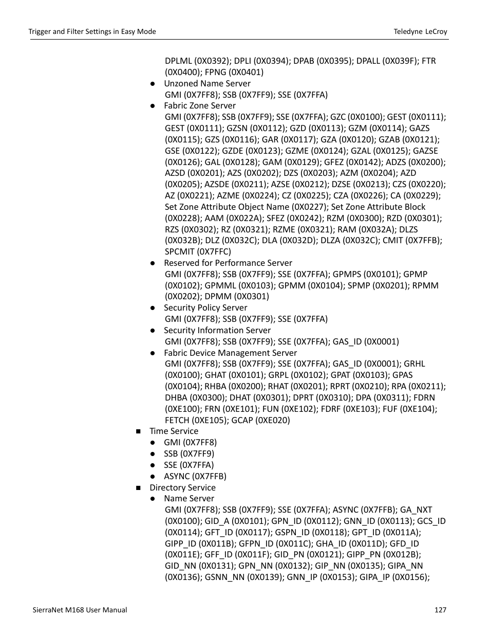 Teledyne LeCroy SierraNet M168 User Manual Ver.1.40 User Manual | Page 129 / 228