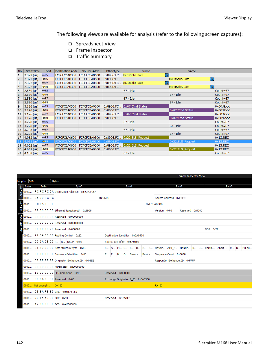 Teledyne LeCroy SierraNet M168 User Manual Ver.1.40 User Manual | Page 144 / 228