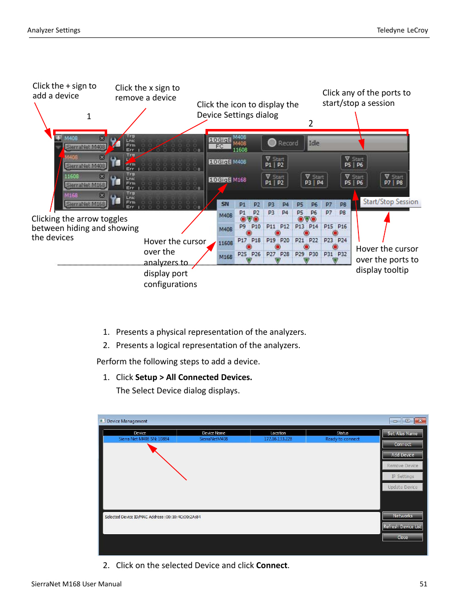 Teledyne LeCroy SierraNet M168 User Manual Ver.1.40 User Manual | Page 53 / 228