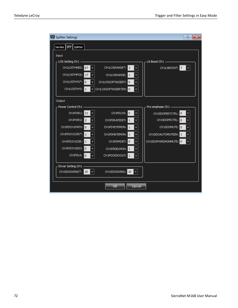 Teledyne LeCroy SierraNet M168 User Manual Ver.1.40 User Manual | Page 74 / 228