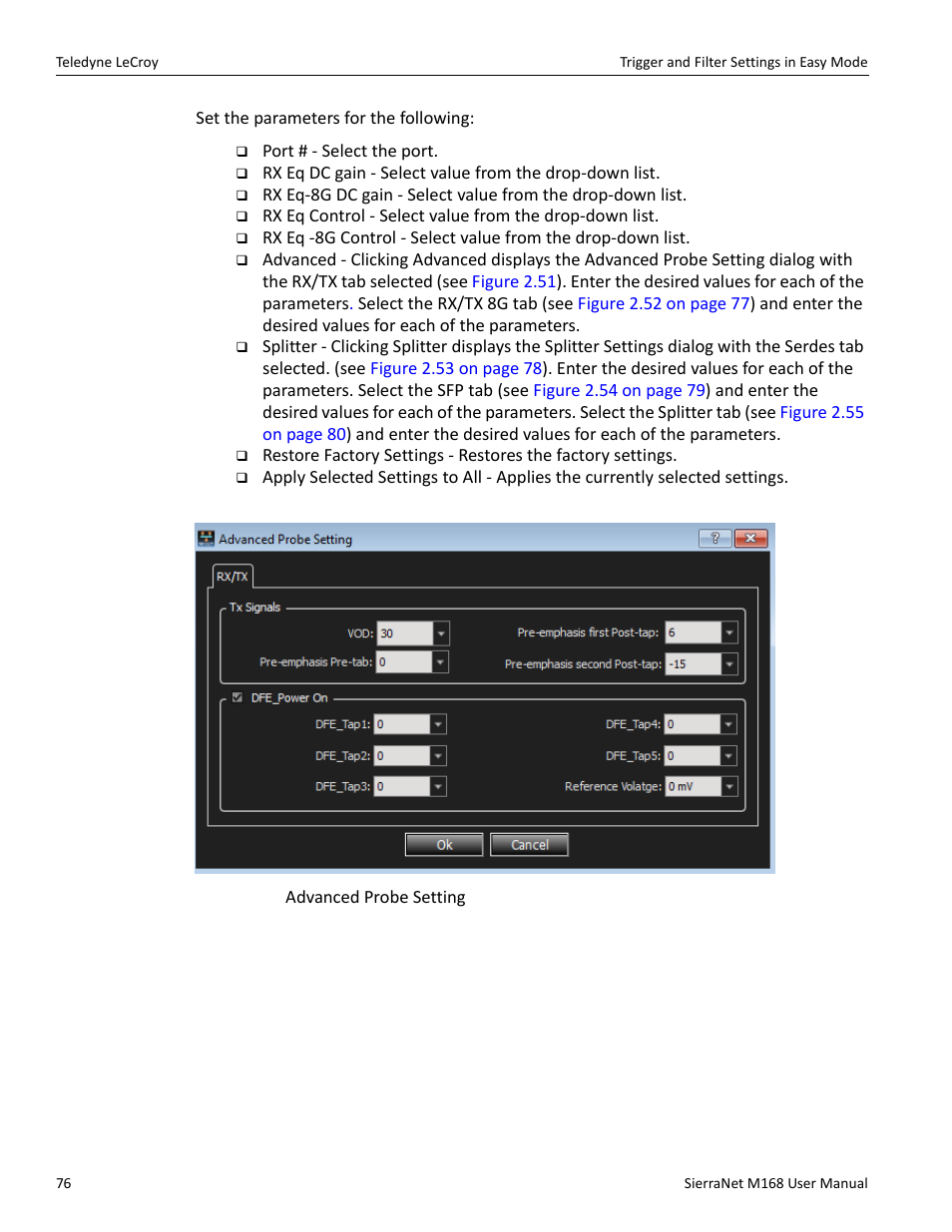 Teledyne LeCroy SierraNet M168 User Manual Ver.1.40 User Manual | Page 78 / 228